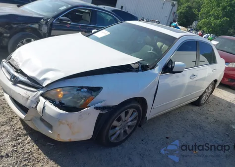 2007 Honda Accord 3.0 Ex from USA, damaged, VIN 1HGCM66537A087275